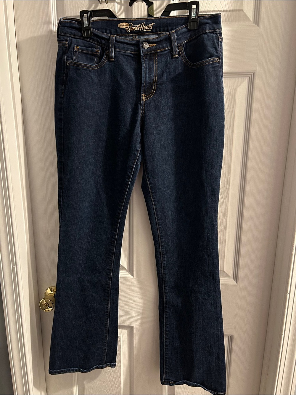 Old Navy Dark Blue Sweetheart Bootcut Jeans